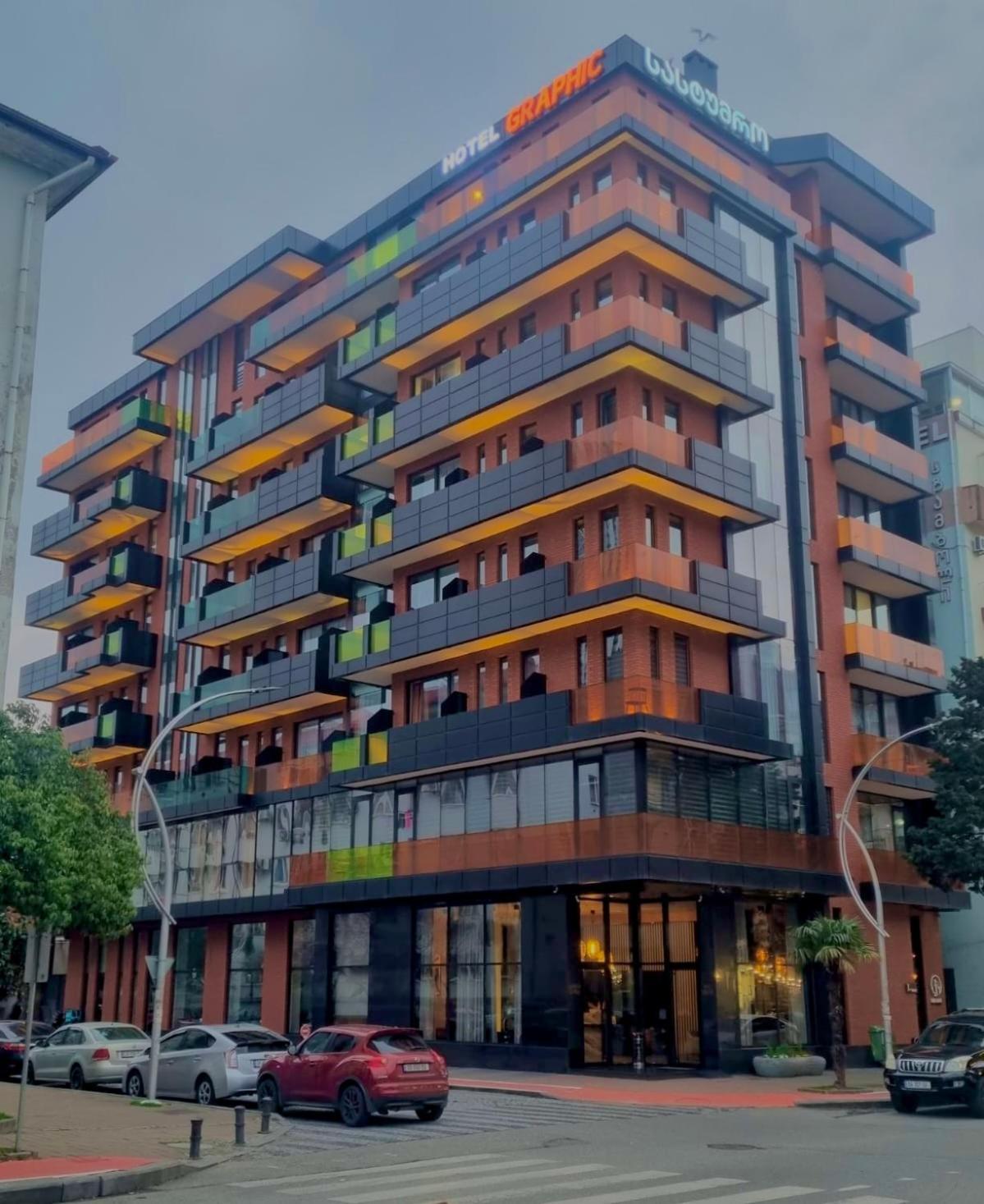 Graphic Hotel บาทูมิ ภายนอก รูปภาพ